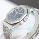 ZF Swiss Copy Audemars Piguet Royal Oak 15500 Blue Face Stainless Steel Watch (2)_th.jpg